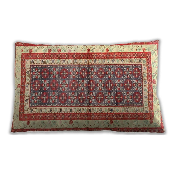 Ahgly Company Indoor Rectangular Traditional Lumbar Throw Pillow, 13 inch by 19 inch