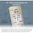 thumbnail image 3 of Teléfono inalámbrico AT&T DL72219 con contestadora y Bluetooth, 3 of 4