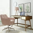 thumbnail image 4 of Adore Decor Sutton Wood Writing Desk Brown, 4 of 12