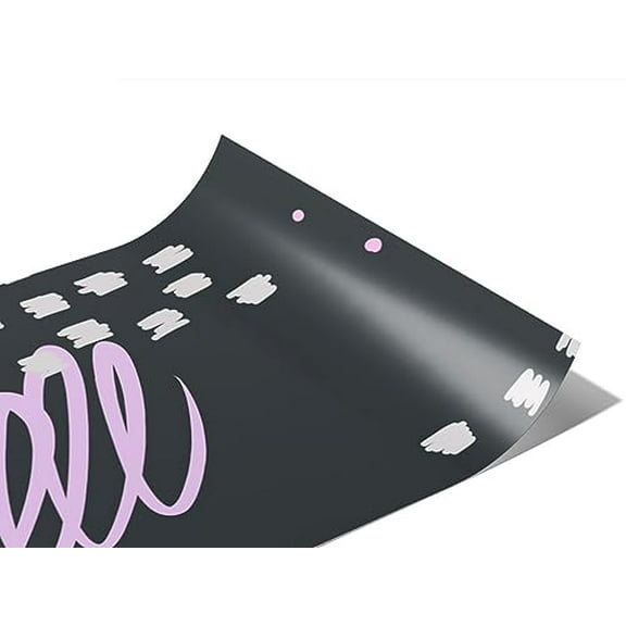 Rwraps Rainbow Abstract an Effigy Gloss Vinyl Film Wrap 59in x 6in Vinyl Vehicle Car Film Sheet Roll