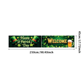 thumbnail image 3 of LUUFILx St Patricks Day Backdrop Banner Leprechaun Party Decor Lucky Charm Rainbow Background Holiday Decorations Balloons Props Celebration Gold Coins, 3 of 9