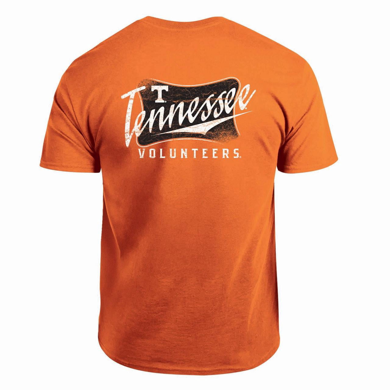 NCAA Mens Tennessee Volunteers 2 Hit Graphic T-Shirt