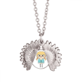 thumbnail image 1 of Constellation Luck Tendency Virgo Wednesday UU Sunflower Necklace Pendant Locket Jewelry, 1 of 3