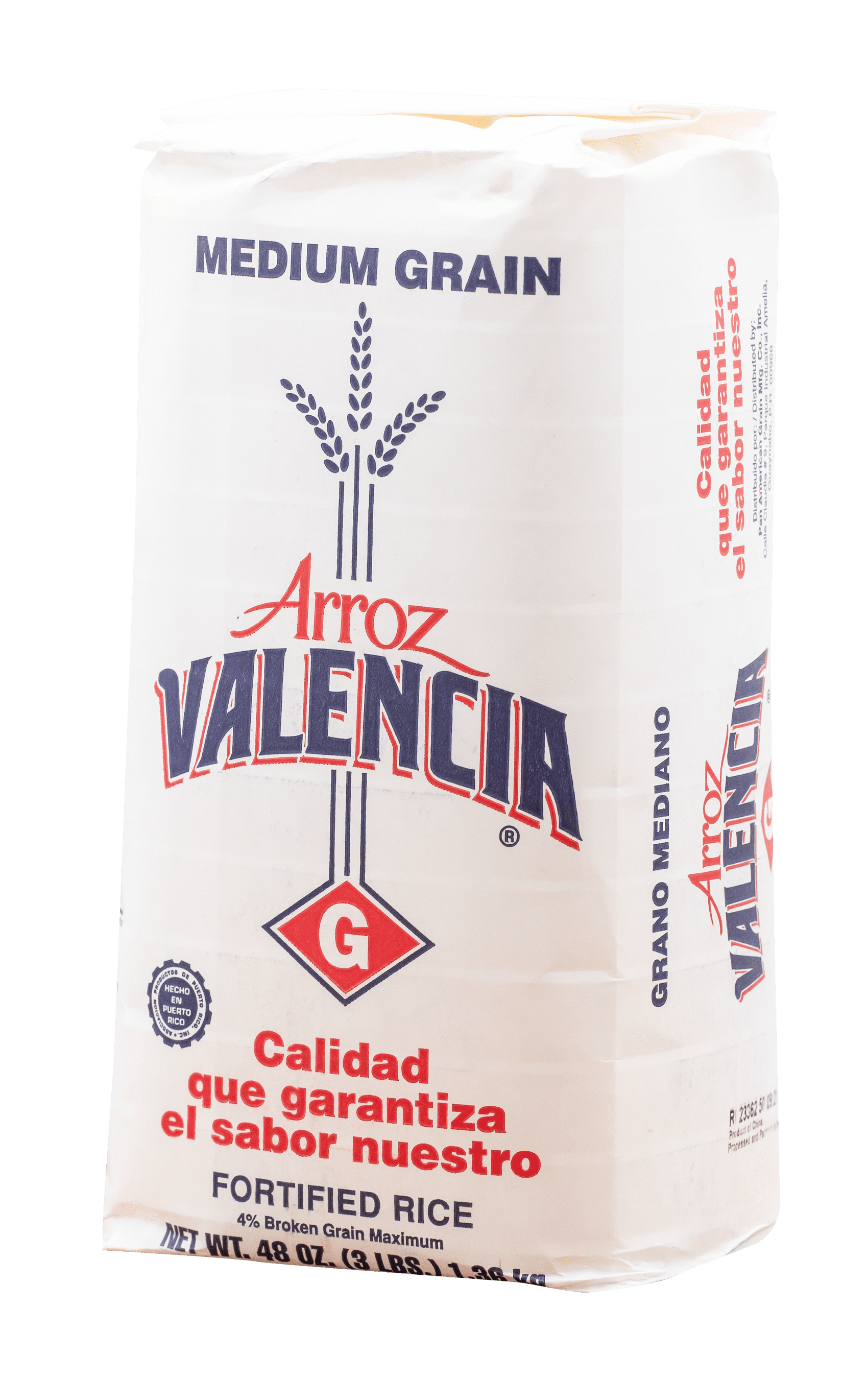 Valencia Medium Grain Rice white 3 lbs