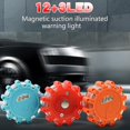 thumbnail image 2 of Orange Luz de emergencia Led de cinco modos, resistente al agua, magnética, para carretera, Compatible con reparación de automóviles, 2 of 5