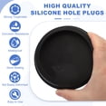thumbnail image 3 of Uxcell 3 Pcs Tapón de Silicona en Forma de T, Diámetro 110 mm/4.33 Pulgadas, Tapón de Silicona Impermeable Reutilizable para Sellar Agujeros Redondos en Equipos de Tuberías, Negro, 3 of 7