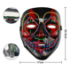 thumbnail image 2 of Color Led - Máscara Led de Velocidad Musical - Máscara Led de Halloween - Máscara Facial Led - Máscara Led de Purga Zhivalor OTTO-LD-221174-2, 2 of 6