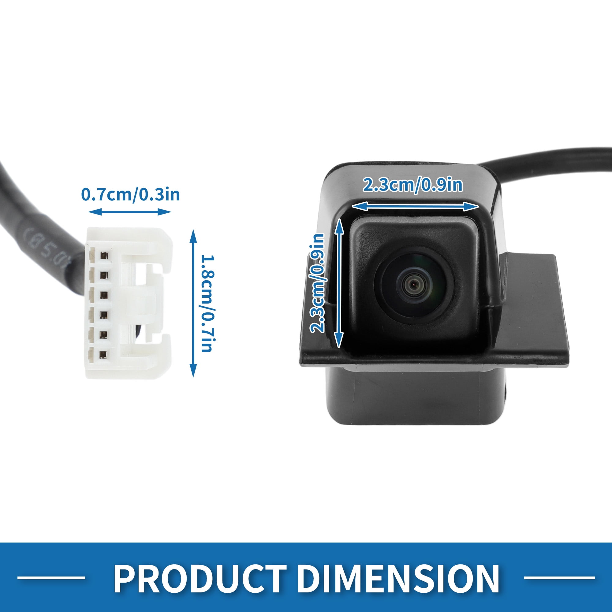 Unique Bargains Rear View Camera for Honda Pilot 2016 2017 Park Assist Backup Camera