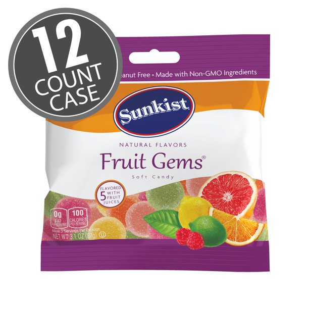 123.1 OZ SUNKIST FRUIT GEMS