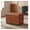 Cognac Brown, variant on 24" Leather Storage Ottoman, Rectangle Foot Rest Stool for Living Room Bedroom, Brown