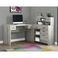 thumbnail image 2 of Atlin Designs 63" L Shaped Computer Desk in Gray, 2 of 3