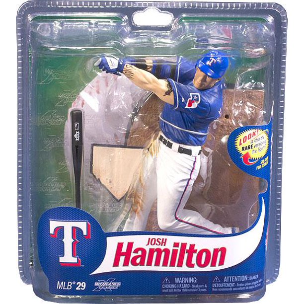 McFarlane MLB Sports Picks Series 29 Josh Hamilton Action Figure [Blue