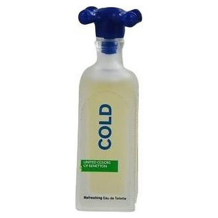 BENETTON COLD United Colors of Benetton .18 oz EDT Unisex Perfume splash NIB