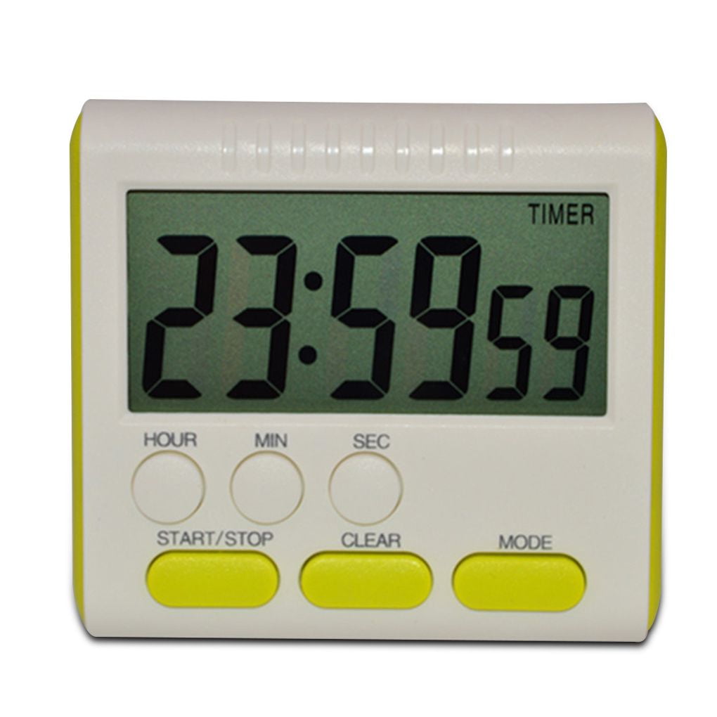 SANAG Digital Time Magnetic Large LCD Digital Kitchen Timer Alarm Count ...