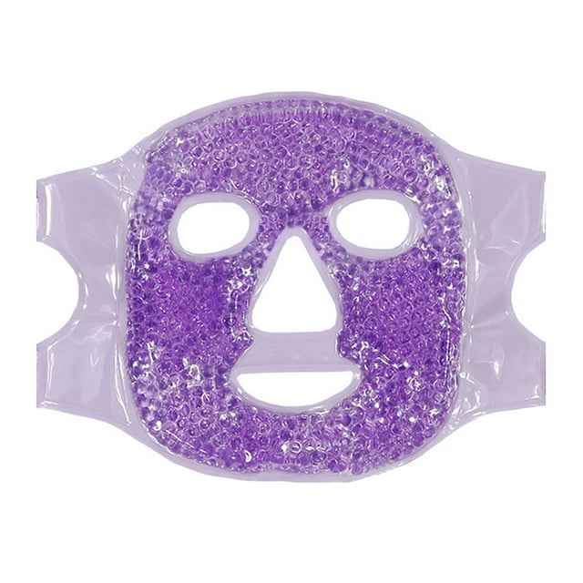 Masque en Gel Réutilisable Chaud Ou Froid Couvre-Oeil Rafraîchissant Polyvalent