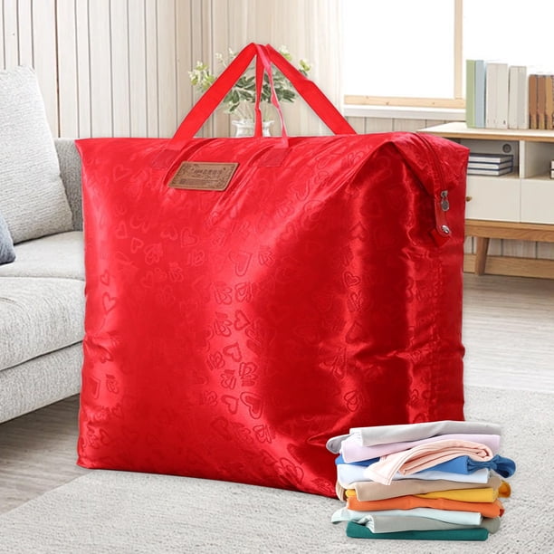 ¡Compra y Aprovecha las Mejores Ofertas!, Bolsa de almacenamiento con asas, bolsa de almacenamiento para ropa, edredones, bolsa de almacenamiento debajo de la cama, bolsa de viaje Akmoler