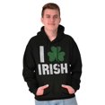 thumbnail image 5 of St Patricks Day Irish Pride Shamrock Hoodie Sweatshirt Women Men Brisco Brands S, 5 of 6
