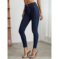 thumbnail image 1 of Jeans Skinny Taille Haute pour Femmes, 1 of 5