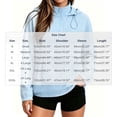 thumbnail image 3 of Tqcoqu Womens Solid Color Half Zip Hooded Jacket, Lightweight Long Sleeve Pullover Anorak Windbreaker with Pocket & Drawstring, 3 of 8