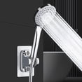 thumbnail image 2 of LAICAIW Shower Head Holder, with Strong Adhesive and Waterproof Adjustable Handheld Shower Holder Wall Mount, 2 of 6
