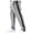 Light Gray, variant on Men Pants Men's Casual Pants for Everyday Wear In Patchwork Design With Drawstring Pockets Comfort Fit White XL