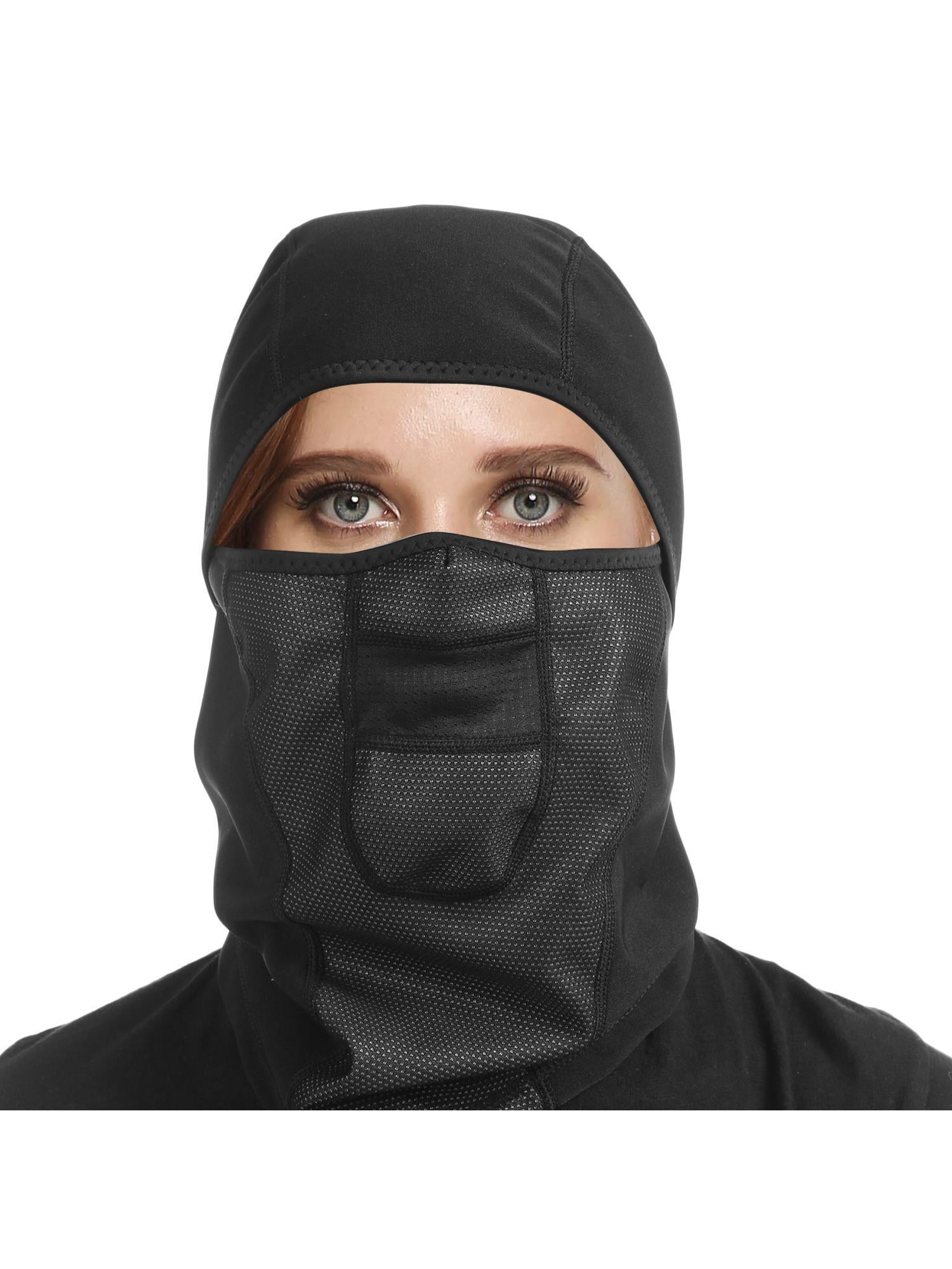 Outdoor Wind-Resistant Face Mask Hinged Fleece Balaclava Ski Neck Protection MAEHE by