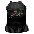 thumbnail image 4 of Christmas Pet Dog  Cat Dress Rhinestone, "Tis The Season To Sparkle", 4 of 9