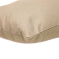 thumbnail image 3 of Parkland Collection Transitional Solid Grey Rectangle 18" x 12" Pillow, 3 of 5