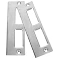 thumbnail image 3 of 2 Sets Door Strike Plate Strike Plate Door Latch Plate Door Strike Plates Metal Strike Plate, 3 of 6