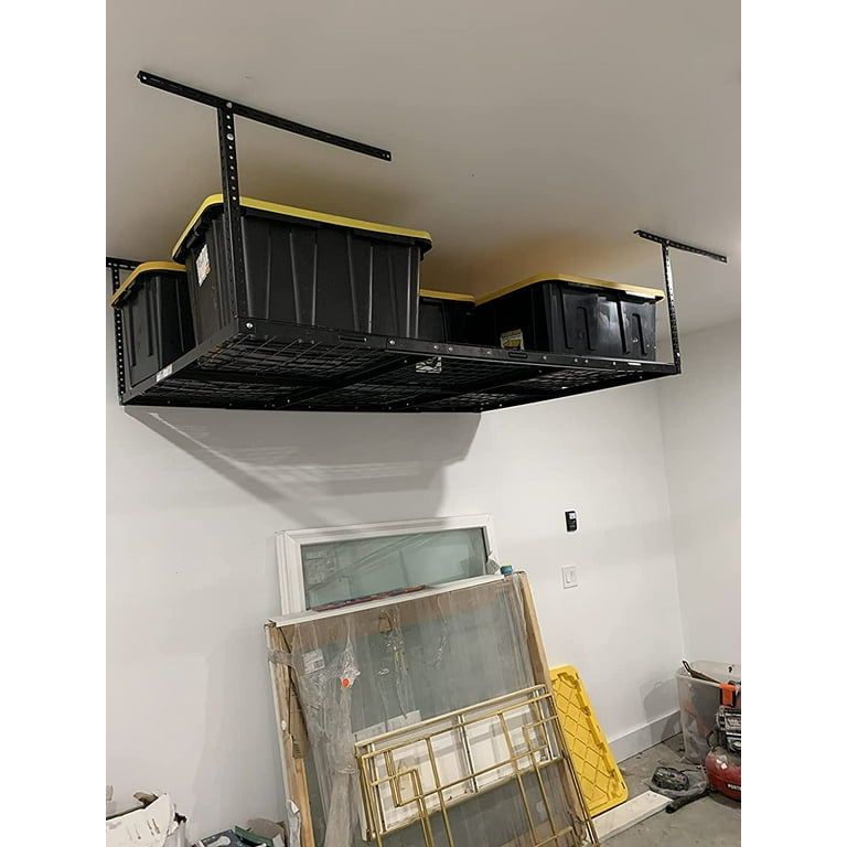 HECASA 3FT X 6FT Overhead Storage Rack Heavy Duty 72