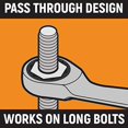 thumbnail image 2 of gearWrench 9132 32mm combination Ratcheting Wrench, 2 of 11