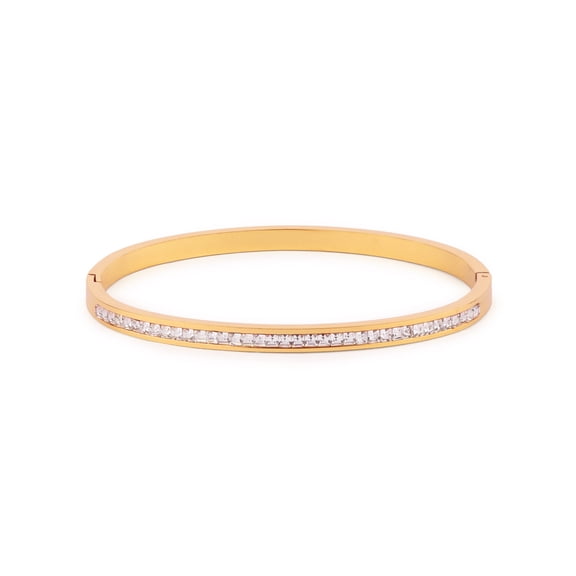 Zircon Inlaid Bracelet
