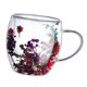 thumbnail image 3 of Taza de café de cristal navideña, taza de café expreso de 250ml, taza de té de vidrio aislado, taza reutilizable de la mañana, Taza de leche, taza de A, 3 of 9