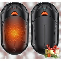 Hand Warmers Rechargeable 2 Pack,AI 6000mAh Rechargeable Hand Warmer,20Hrs Long Heating Electric Hand Warmer,Portable Pocket Heater,Gifts for Christmas,Golf,Camping,Hunting