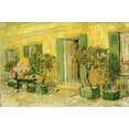 thumbnail image 2 of Van Gogh, Vincent 32x23 Gold Ornate Wood Framed with Double Matting Museum Art Print Titled - Restaurant At Asnieres, 2 of 4