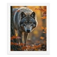 thumbnail image 5 of Paint by Numbers Kit for Adults, Wolf Autumn Forest Stare Paint by Numbers, Easy Paint by Numbers Kit for Adults Beginner, DIY Adult Paint by Number Kits on Canvas, 12x16in Home Decor, 5 of 7