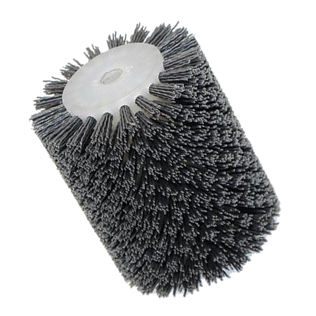 4.8 Inch Scouring Pad Grinding Polishing Wire Drawing Wheel For Metal 240 Grit