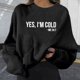 thumbnail image 1 of ICHUANYI Liquidación Sudaderas Para Adolescentes Niñas Moda Mujeres Otoño Casual Manga Larga Cuello Redondo Camisas Suaves ICHUANYI WER202308232483, 1 of 5