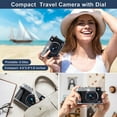 thumbnail image 6 of 4K Digital Camera for Photography with Viewfinder 48MP Vlogging Camera for YouTube with 32GB Card 16X Autofocus Anti-Shake Travel Portable Video Camera Camcorder, 6 of 12