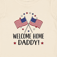 thumbnail image 4 of Inktastic Military Homecoming Welcome Home Daddy Boys or Girls Baby T-Shirt, 4 of 5