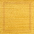 thumbnail image 1 of Ahgly Company Indoor Square Contemporary Deep Yellow Abstract Area Rugs, 4' Square, 1 of 6
