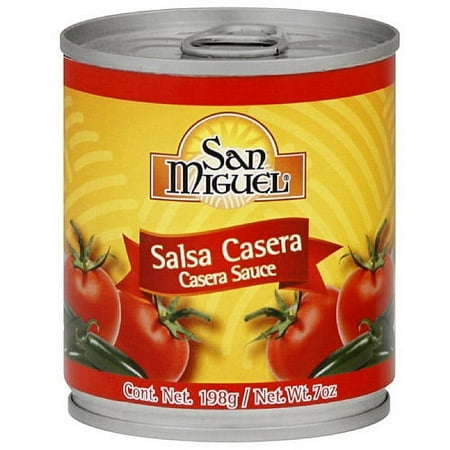San Miguel Medium Salsa Casera, 7 oz (Pack of 12)