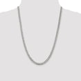 thumbnail image 4 of Primal Silver Sterling Silver 5.5mm Pave Curb Chain, 4 of 4