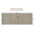 thumbnail image 4 of Home Weavers Bell Flower Collection Bathroom Rug 100% Cotton Tufted Bath Rugs, Soft Absorbent Bath Rugs, Non-Slip Bath Mats, Machine Washable, Bath Matsand Tub, 21"x54" Runner, Linen, 4 of 9