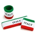 thumbnail image 4 of Suddora Cotton Terry Cloth Sweatband Set with 1 Headband and 2 Wristbands, Italy, 4 of 6