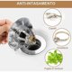 thumbnail image 3 of Desagüe para fregadero sin desbordamiento, tapón para fregadero de baño emergente, tapón universal para bañera, desagüe para bañera, tapón extractor para fregadero de drenaje Clic Clac (φ 34-38 mm), 3 of 5