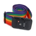 thumbnail image 4 of unbranded Cinturón Ajustable De Viaje Para Maletas Con Combinación De Clave Protección Multicolor, 4 of 8