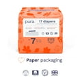 thumbnail image 5 of Pura Sensitive Soft Sustainable Baby Diapers Size 7, 51 Count (Choose Your Size and Count), 5 of 10