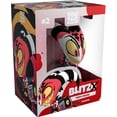 thumbnail image 1 of Figura de vinilo Youtooz Blitzo 4.3 Helluva Boss coleccionable, 1 of 6