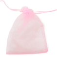 thumbnail image 1 of Allgala 100 Count Orangza Gift Party Favor Bags with Drawstring-4x6 Inch-Pink-PF53109, 1 of 4